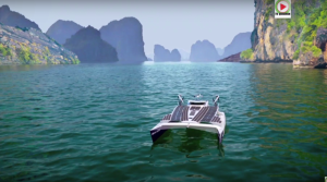 Zero-emission boat prepares for round-the-world odyssey