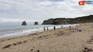 Basque Country | Hendaye Beach the Two Twins - Euskadi 24 Television