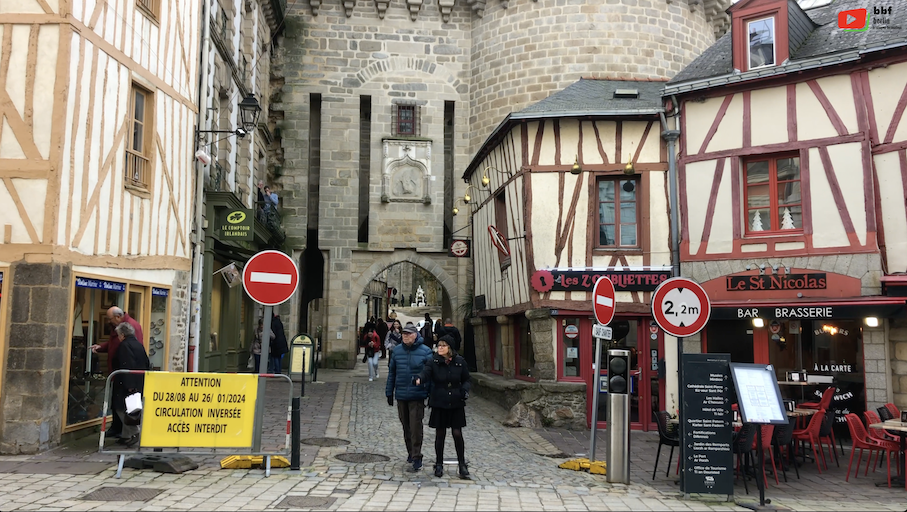 Bretagne | Vannes mittelalterliche Stadt | BBF Berlin Bretagne Fernsehen