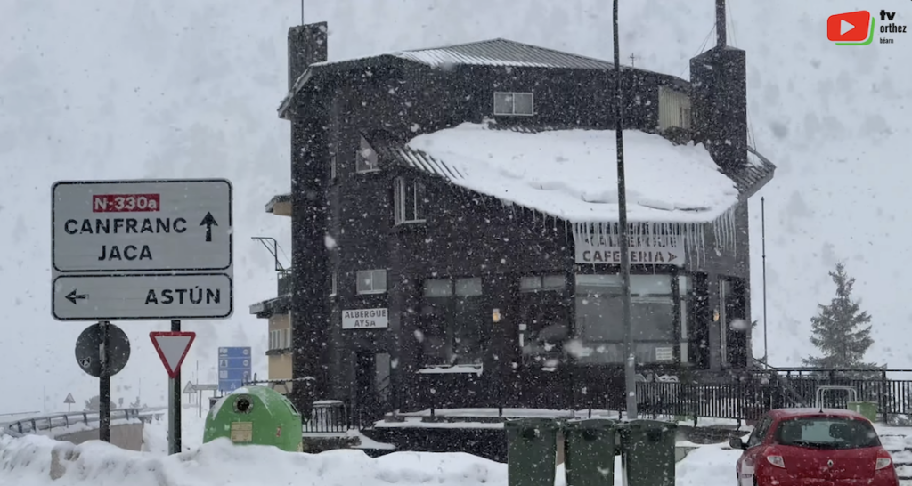 Col du Somport | La Neige Tombe en Aragón | Somport TV