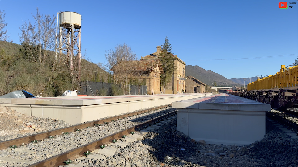 Aragón | Nouveaux Rails en Espagne / Renovación Línea Huesca Canfranc | Somport TV