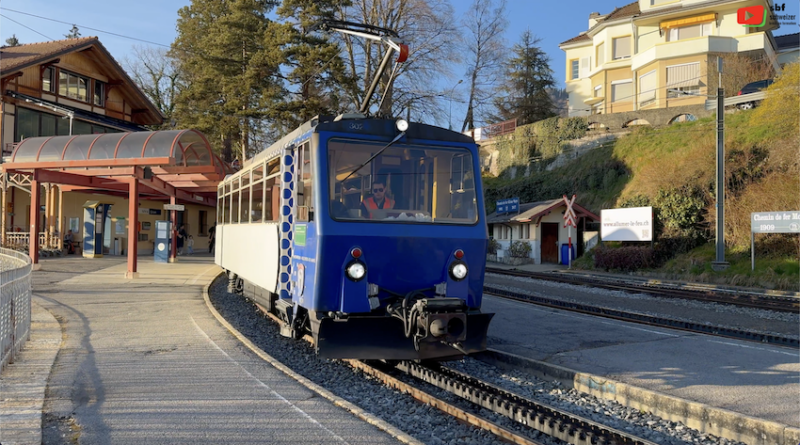 Schweizer | Montreux Funiculaire, Trains à crémaillère | SBF Schweizer Bretagne Fernsehen