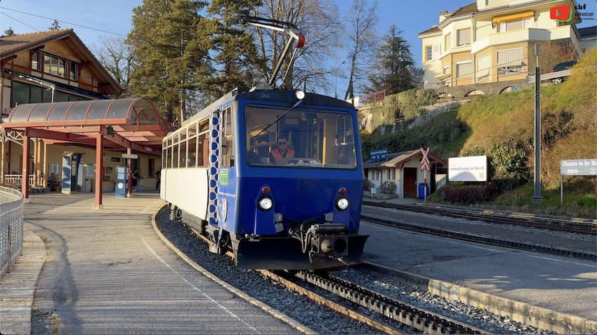 Schweizer | Montreux Funiculaire, Trains à crémaillère | SBF Schweizer Bretagne Fernsehen