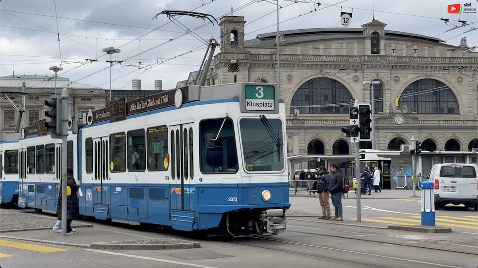 Schweizer | Strassenbahn Zürich | SBF Schweizer Bretagne Fernsehen