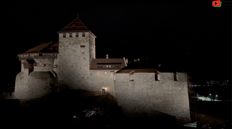 Liechtenstein | Schloss Vaduz bei Nacht / Vaduz by Night | Liechtenstein Bretagne Fernsehen