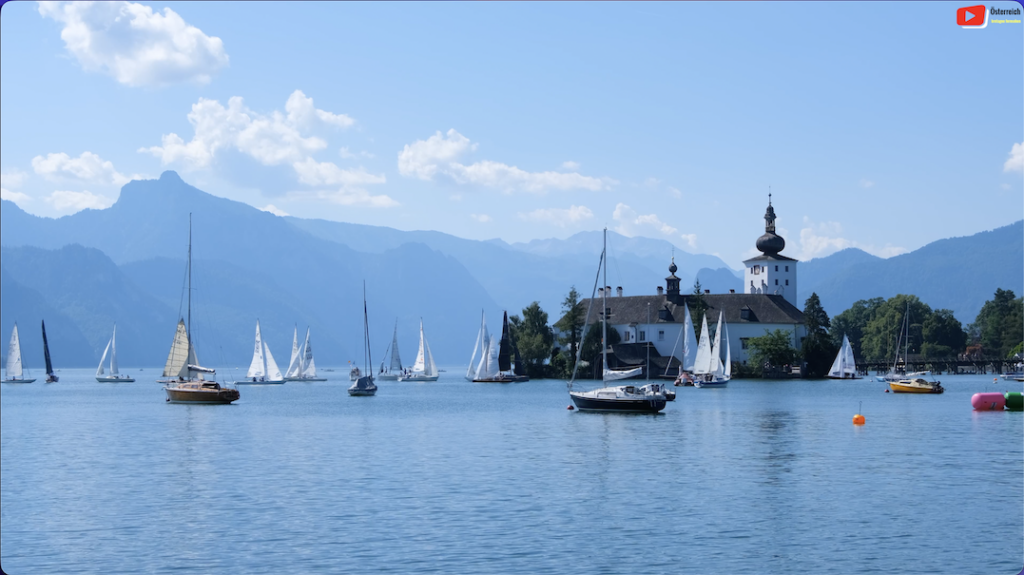 Österreich | Das mittelalterliche Schloss Ort in Gmunden | Österreich Bretagne Fernsehen