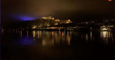 Deutschland | Koblenz bei Nacht | BBF Berlin Bretagne Fernsehen