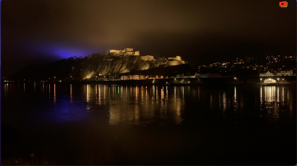 Deutschland | Koblenz bei Nacht | BBF Berlin Bretagne Fernsehen