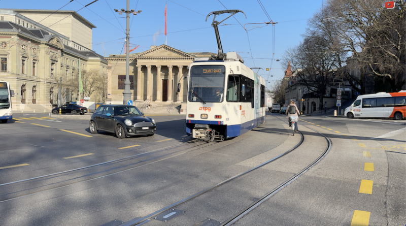 Schweiz | Genève les Tramways TPG | SBF Schweiz Bretagne Fernsehen