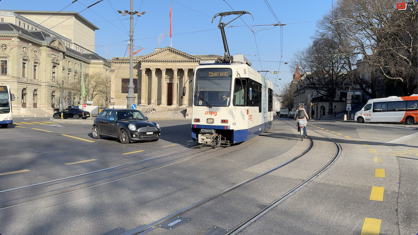 Schweiz | Genève les Tramways TPG | SBF Schweiz Bretagne Fernsehen