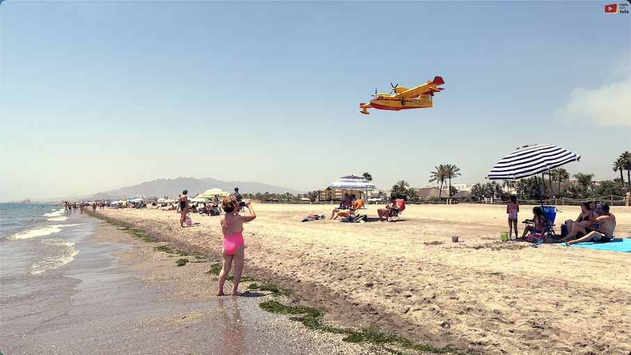 Andalucía | Vera Playa Bomberos del Cielo / Incendio Los Gallardos | España Bretaña Tele